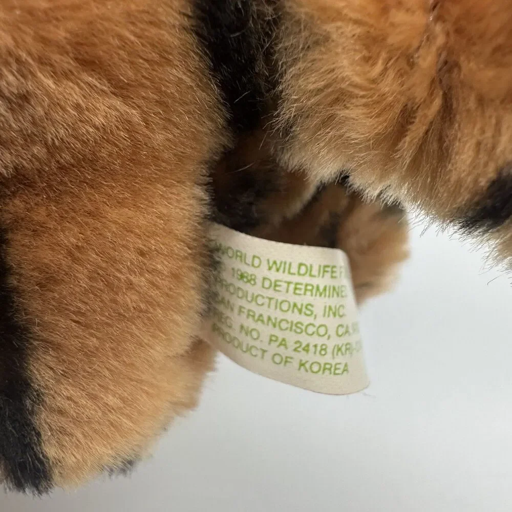 Wendy’s 1988 WWF Bengal Tiger Plush Promo NWT Vintage